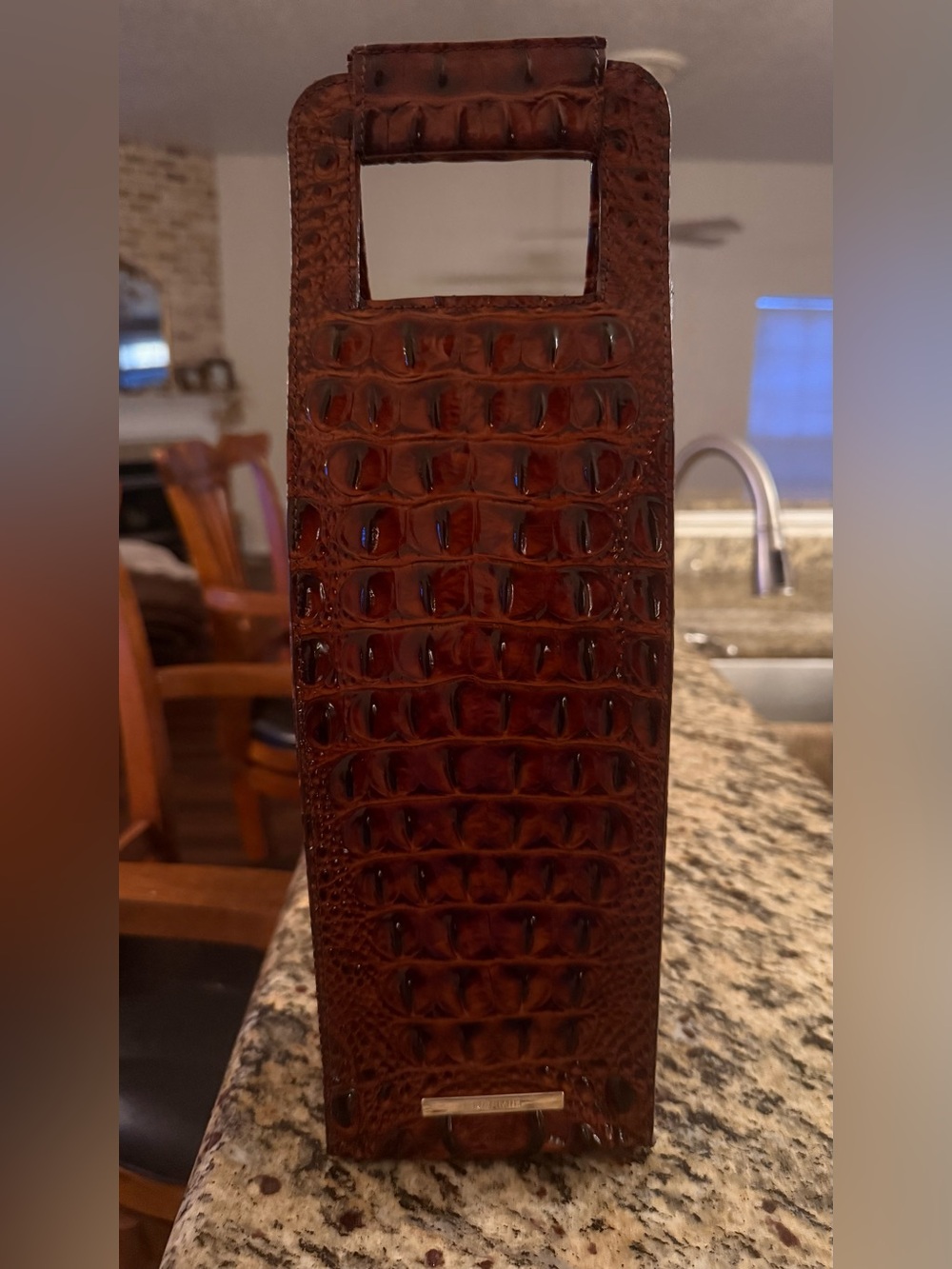 Brahmin Wine Tote Pecan Melbourne - Picture 5 of 5
